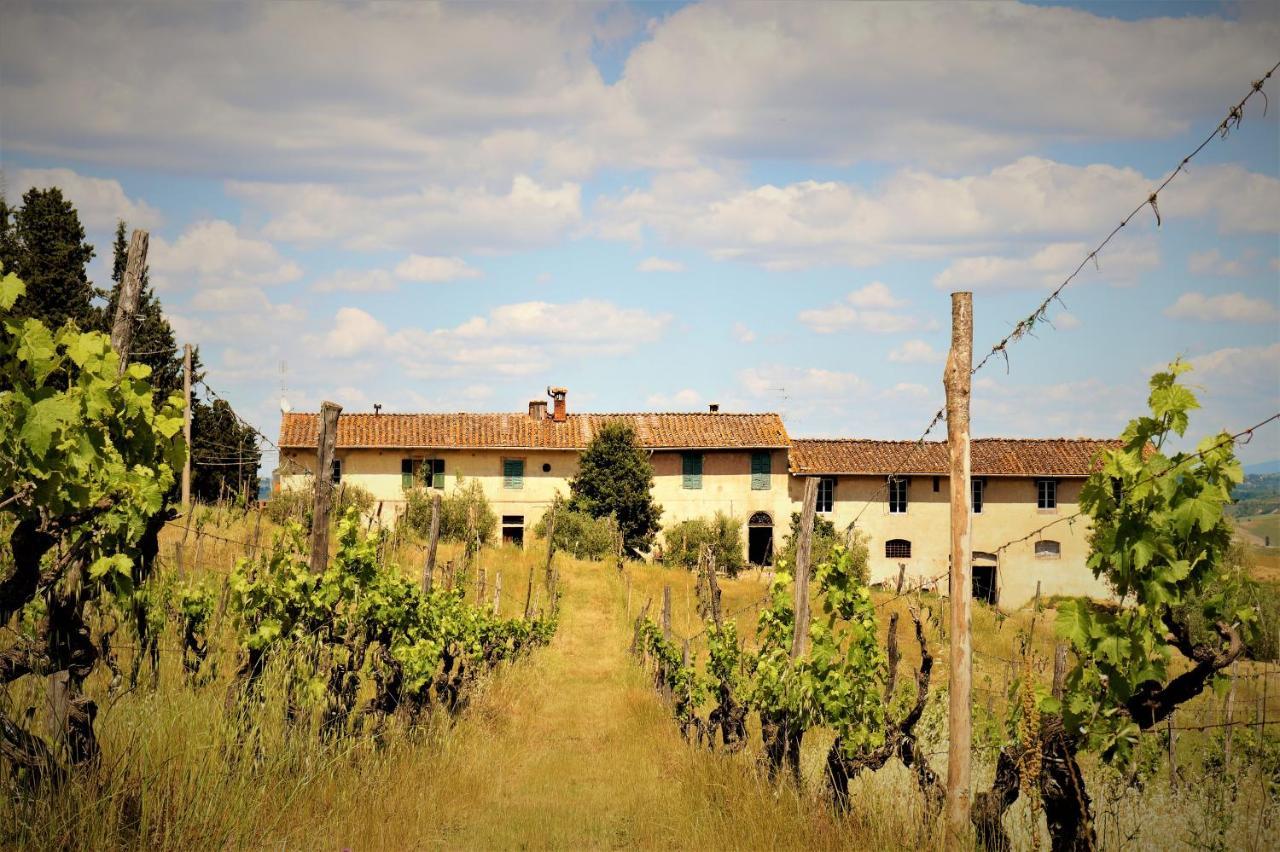 Agriturismo Fattoria Le Caprine Gambassi Terme Luaran gambar