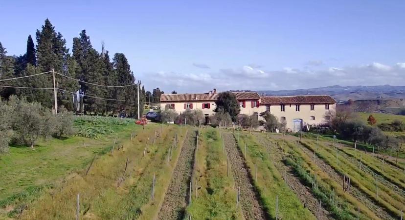 Agriturismo Fattoria Le Caprine Gambassi Terme Luaran gambar